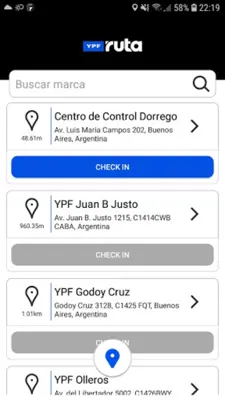 GPS Ruta android App screenshot 2